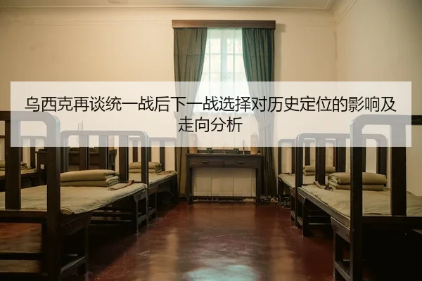 乌西克再谈统一战后下一战选择对历史定位的影响及走向分析